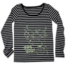 パフェデビルボーダー長袖（ブラック）