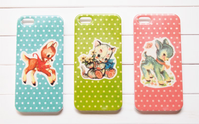 レトロアニマルiPhoneカバー for iPhone5