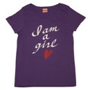 I am a girl カットソー