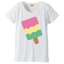 アイスキャンデーレディースカットソー