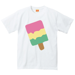 アイスキャンデーTシャツ
