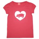 豚に真珠パフスリーブＴシャツ